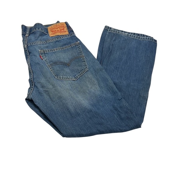 VTG 90's Levis 559 Blank Red Tab "R" Trademark Mens Jeans 32x30 Relaxed Fit Pant - Picture 1 of 16